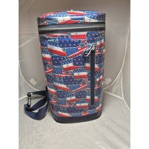 Vineyard Vines Blue Whale 10 Can Capacity Cooler Shoulder Bag pre Owned